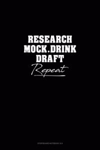 Research, Mock, Drink, Draft, Repeat