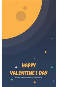 Happy Valentine's day notebook