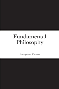 Fundamental Philosophy