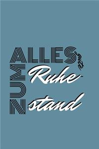 Alles Gute zum Ruhestand