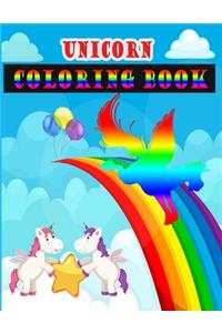 Unicorn coloring book