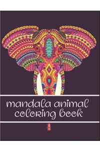 Mandala Animal Coloring Book