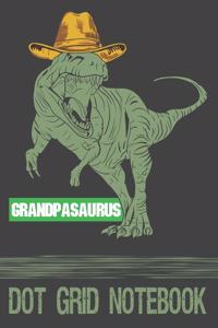 Grandpasaurus - Dot Grid Notebook