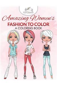 Amazing Women's Fashion to Color