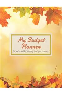 My Budget Planner 2020 Monthly Weekly Budget Planner