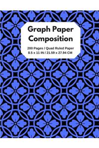 Graph Paper Composition Notebook