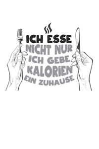 Ich esse nicht nur ich gebe Kalorien ein Zuhause