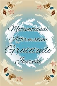 Motivational Affirmation Gratitude Journal