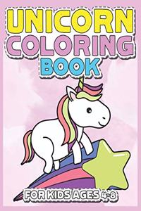Unicorn Coloring Book for Kids Ages 4-8