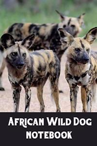 African Wild Dog notebook