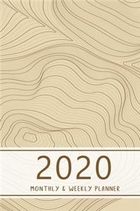 2020 Monthly & Weekly Planner