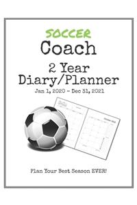 Soccer Coach 2020-2021 Diary Planner