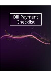 Bill Payment Checklist