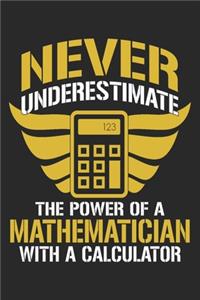 Never Underestimate The Power Of A Mathematician