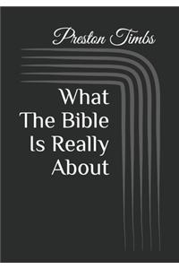 What The Bible Is Really About