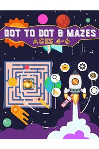 Dot To Dot & Mazes Ages 4-6