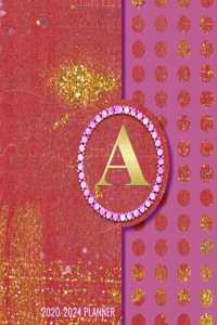 2020-2024 5 Year Monthly Planner