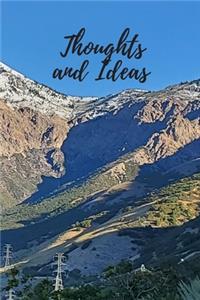 Thoughts and Ideas