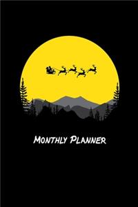 Christmas Monthly Planner