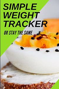 Simple Weight Tracker