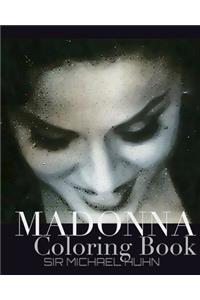Madonna Iconic Portrait coloring book Sir Michael Huhn