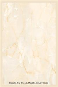 Doodle and Sketch Marble Activity Book