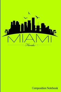 Miami Florida Composition Notebook