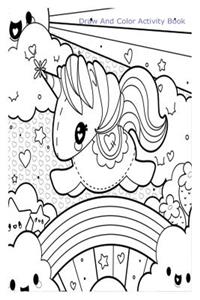 Draw and Color Activity Book