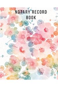Notary Record Book