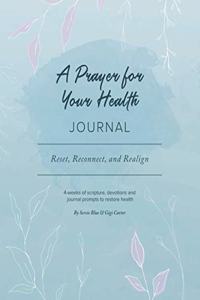 A Prayer for Your Health Journal