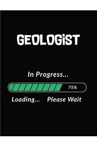 Geologist in Progress Loading Please Wait