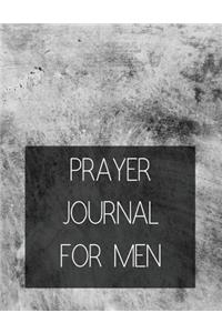 Prayer Journal For Men