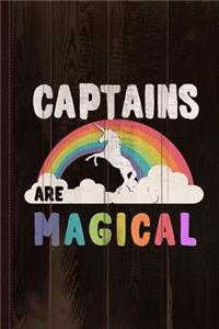 Captains Are Magical Journal Notebook