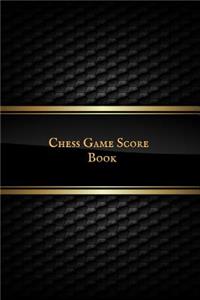 Chess Game Score Book