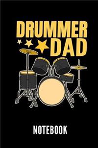 Drummer Dad Notebook