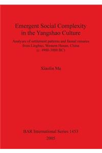 Emergent Social Complexity in the Yangshao Culture