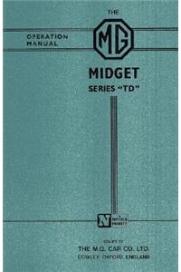 MG Midget TD Owner Hndbk