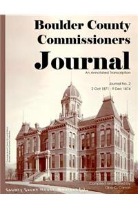 Boulder County Commissioners Journal, 1871-1874