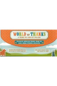 World of Thanks Thank You Card Kit for Kids