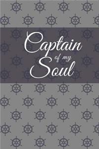 Captain of My Soul Journal - Charcoal