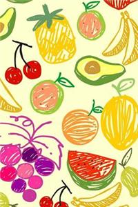 Fruit And Vegetables Notebook