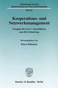 Kooperations- Und Netzwerkmanagement
