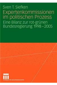 Expertenkommissionen Im Politischen Prozess