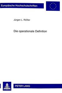 Die Operationale Definition