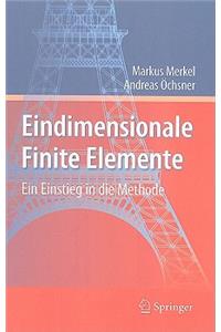 Eindimensionale Finite Elemente: Ein Einstieg In die Methode