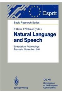 Natural Language and Speech