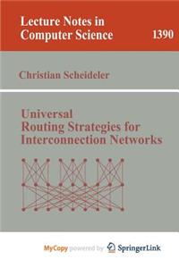 Universal Routing Strategies for Interconnection Networks