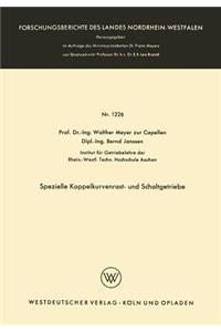 Spezielle Koppelkurvenrast- Und Schaltgetriebe