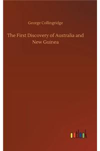 First Discovery of Australia and New Guinea