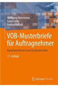 Vob-Musterbriefe Für Auftragnehmer